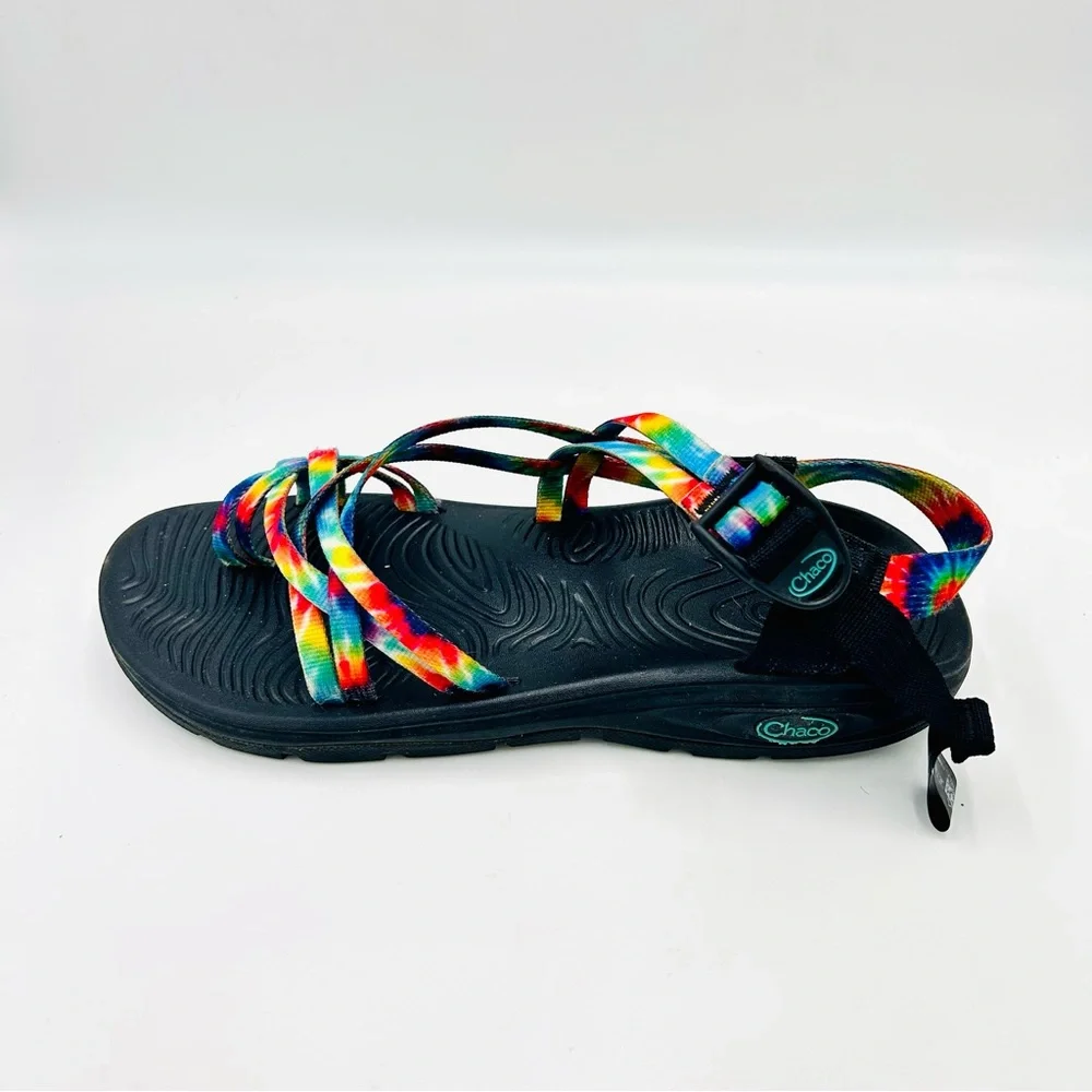Chaco Z Volv X2 Tie-Dye Sandals Adjustable Straps Hiking Shoes women size 10 - Picture 7 of 11